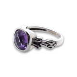 bijoux améthyste argent