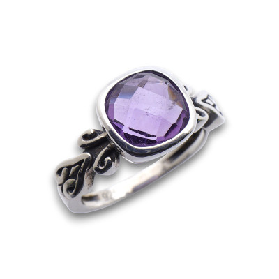 améthyste bague