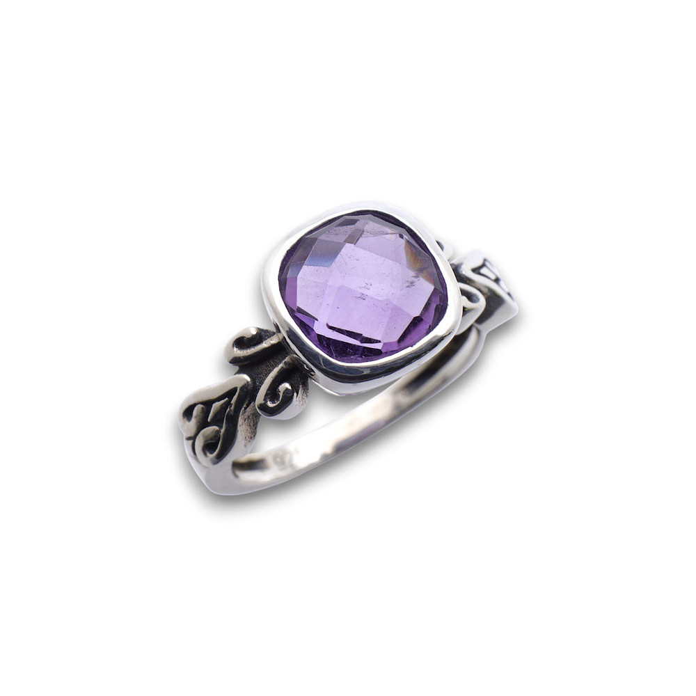 améthyste bague