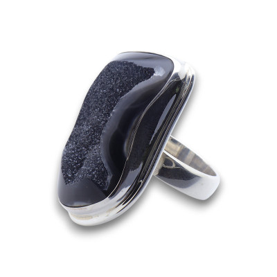 bague imposante corail femme