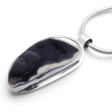 bijoux argent et corail noir fossile