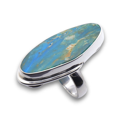 opale atacama bague argent