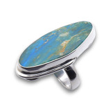 opale atacama bague argent