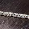 chaine argent femme jaseron