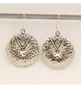 boucles d'oreilles argent