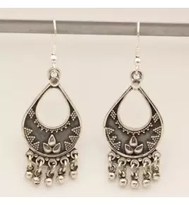 boucles d'oreilles argent