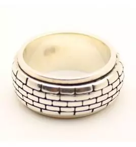 bague argent anti stress