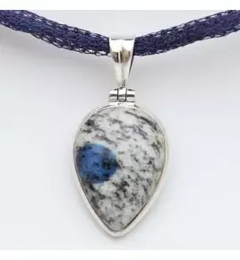 Pendentif argent et K2