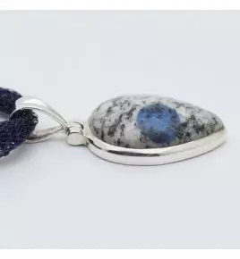 Pendentif argent et K2