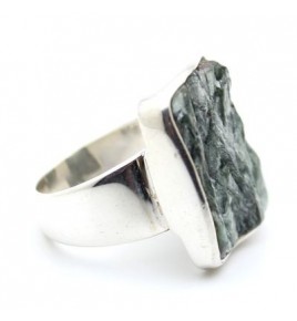 bague argent 925 et séraphinite