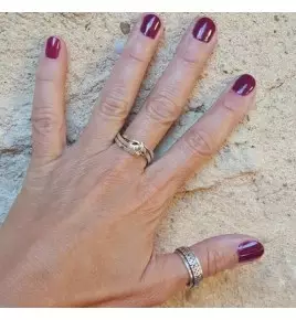 bague argent 925