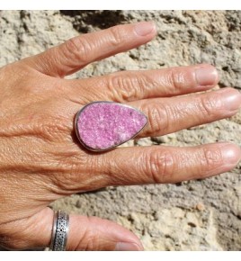 bague pierre rose