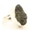 bague argent et pierre