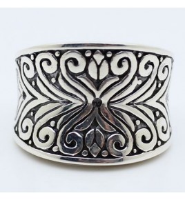 bague argent massif