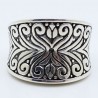bague argent massif