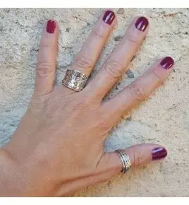 bague argent 925