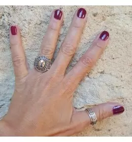 bague argent Inde