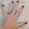 bague argent Inde