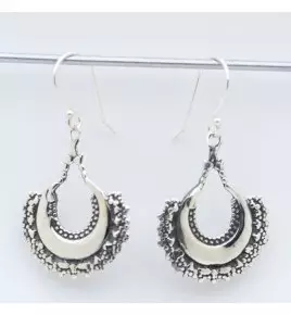 boucles d'oreilles argent 925