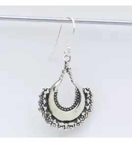 boucles d'oreilles argent 925