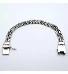 bracelet argent homme